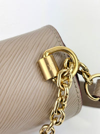 M21112 Twist MM Epi Leather Galet Grey