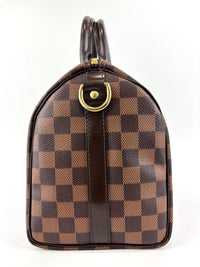 Speedy 25 Bandouliere Damier Ebene