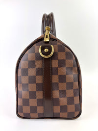 Speedy 25 Bandouliere Damier Ebene