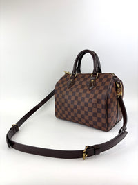 Speedy 25 Bandouliere Damier Ebene