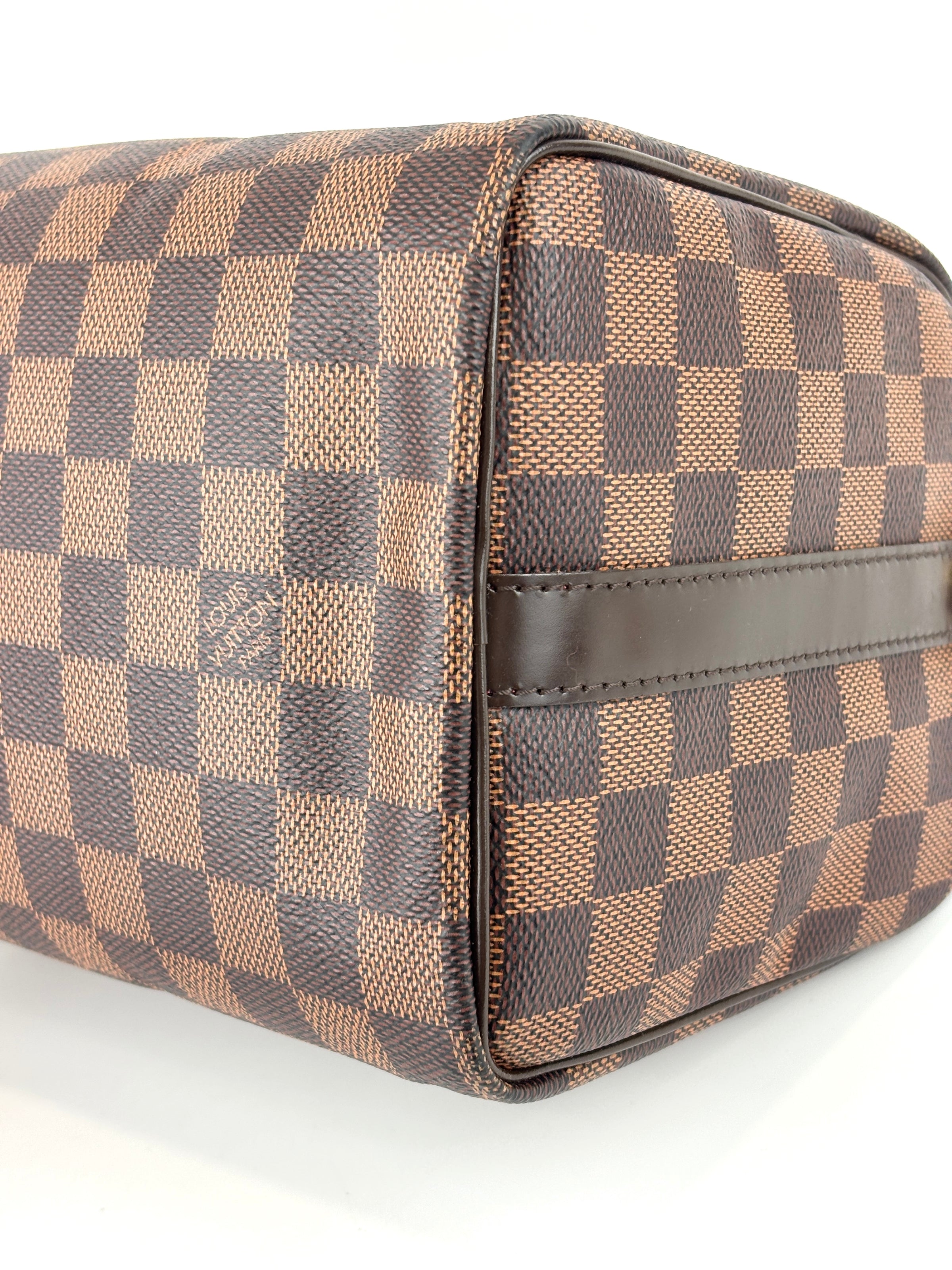 Speedy 25 Bandouliere Damier Ebene