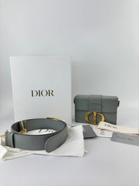 30 Montaigne Box Bag in Grey