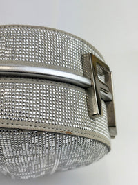Mini Fendigraphy Crystal FF/Vitello Laminato Suede
