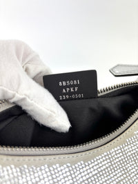 Mini Fendigraphy Crystal FF/Vitello Laminato Suede