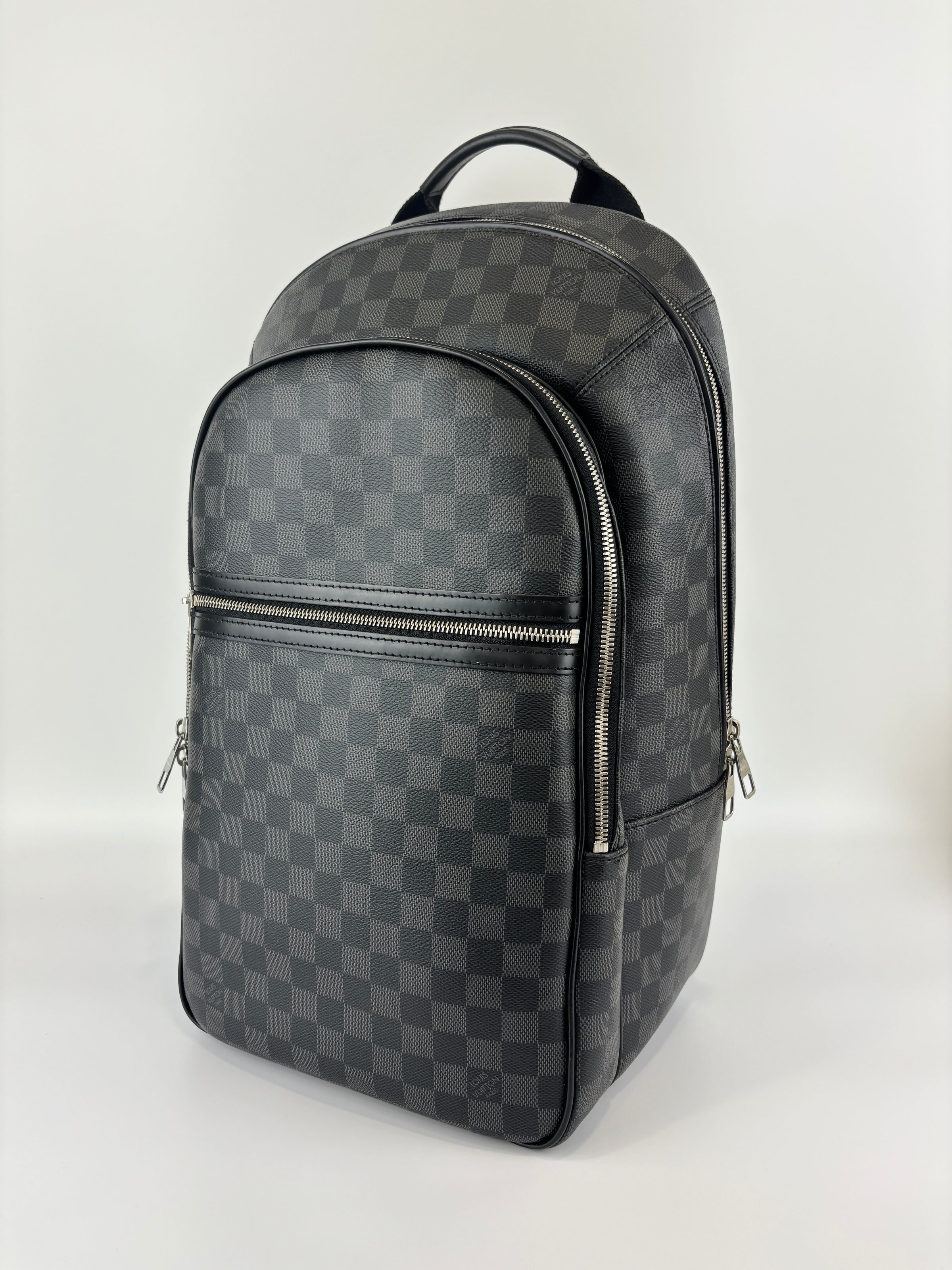 Michael NM Damier Graphite Backpack