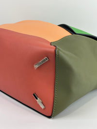 Large Puzzle Hobo Bag in Multicolour