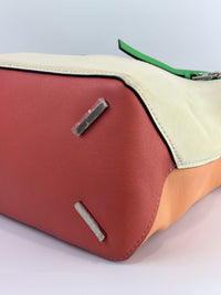 Large Puzzle Hobo Bag in Multicolour
