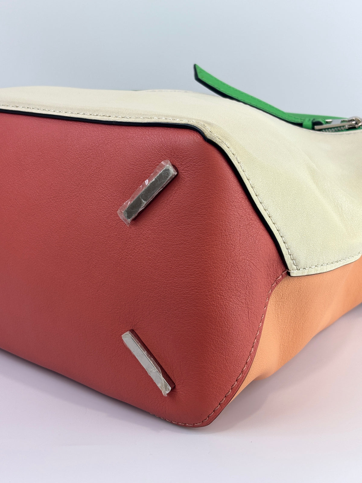 Large Puzzle Hobo Bag in Multicolour