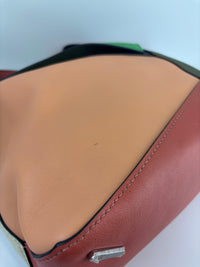Large Puzzle Hobo Bag in Multicolour