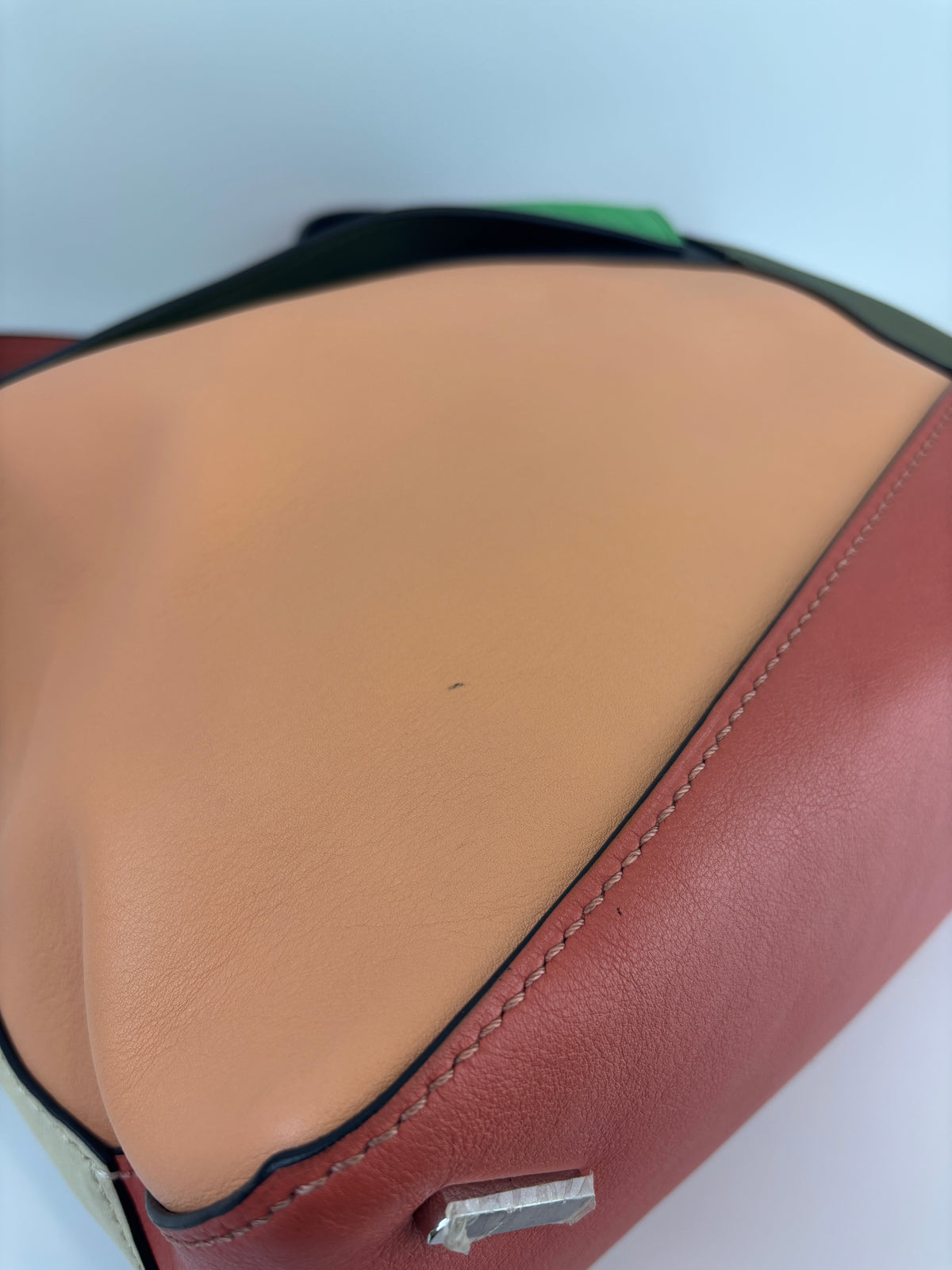 Large Puzzle Hobo Bag in Multicolour