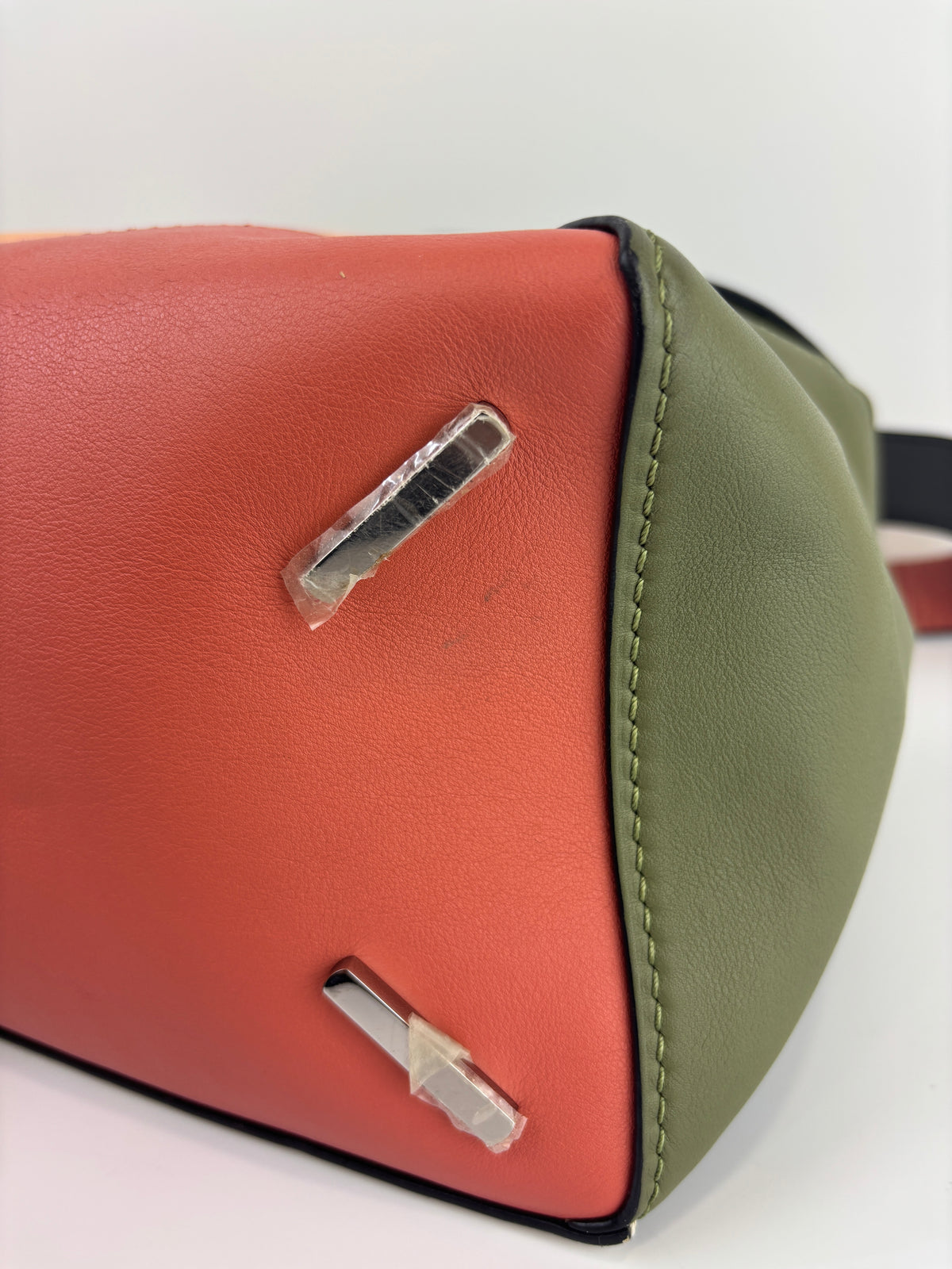 Large Puzzle Hobo Bag in Multicolour
