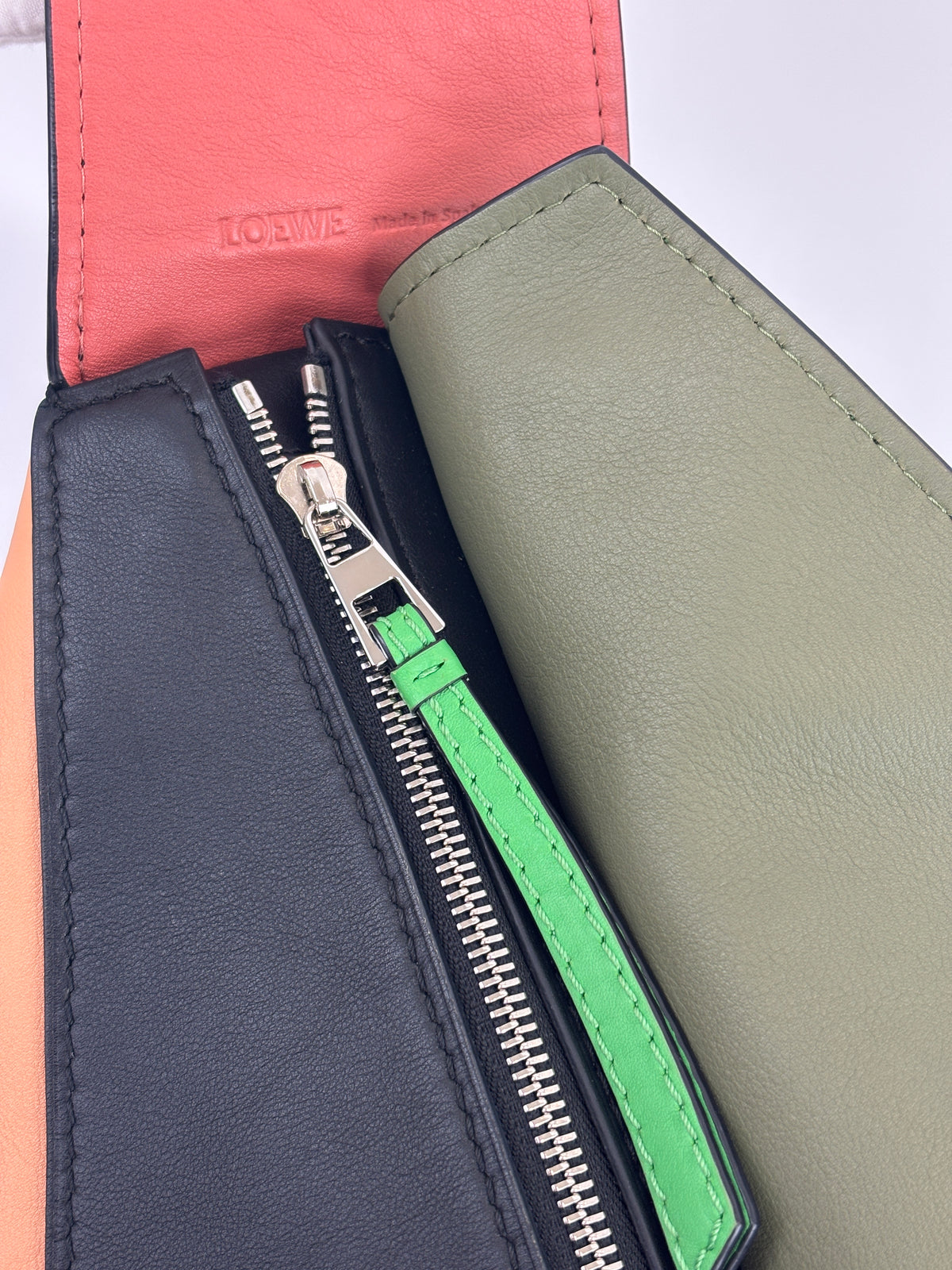 Large Puzzle Hobo Bag in Multicolour