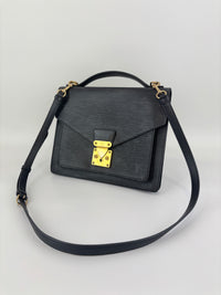 Monceau Black Epi Leather