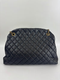 Black Quilted Large Just Mademoiselle Bowling Bag