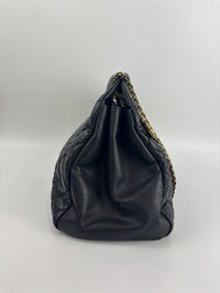 Black Quilted Large Just Mademoiselle Bowling Bag