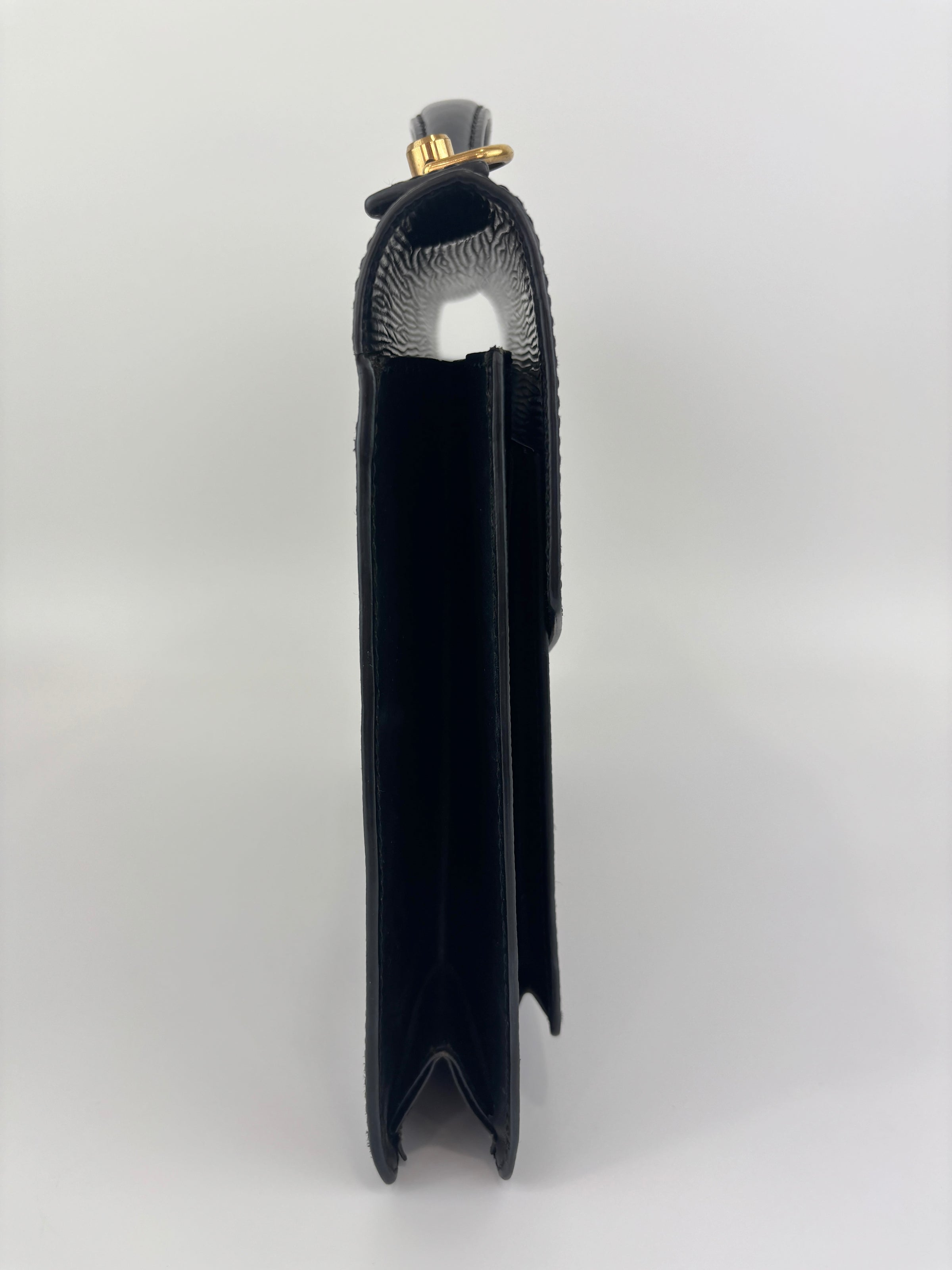 Monceau Black Epi Leather