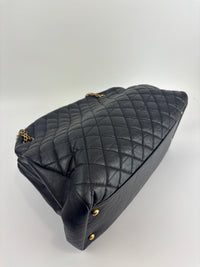 Black Quilted Large Just Mademoiselle Bowling Bag
