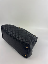 Black Quilted Large Just Mademoiselle Bowling Bag