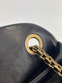 Black Quilted Large Just Mademoiselle Bowling Bag