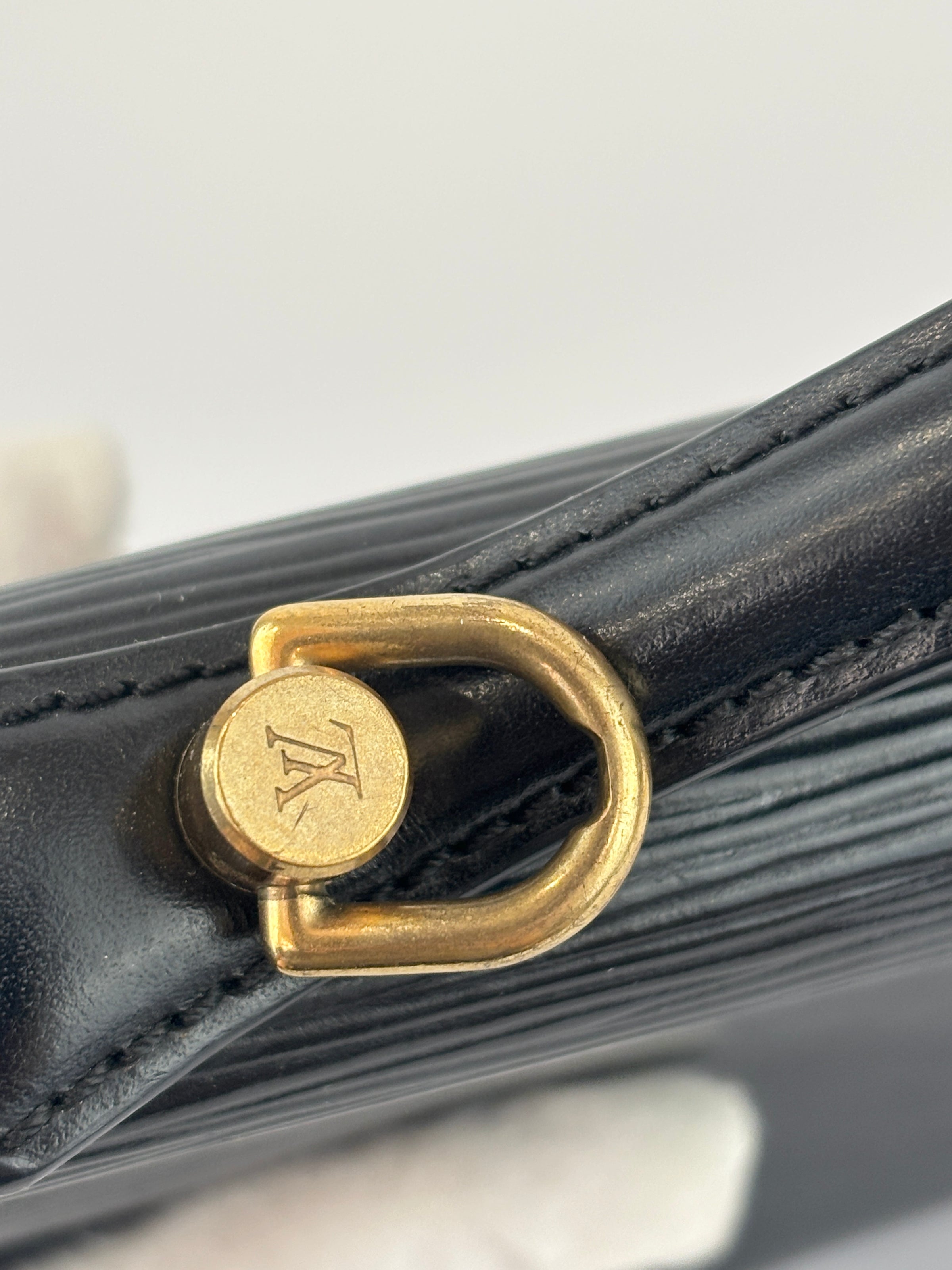 Monceau Black Epi Leather