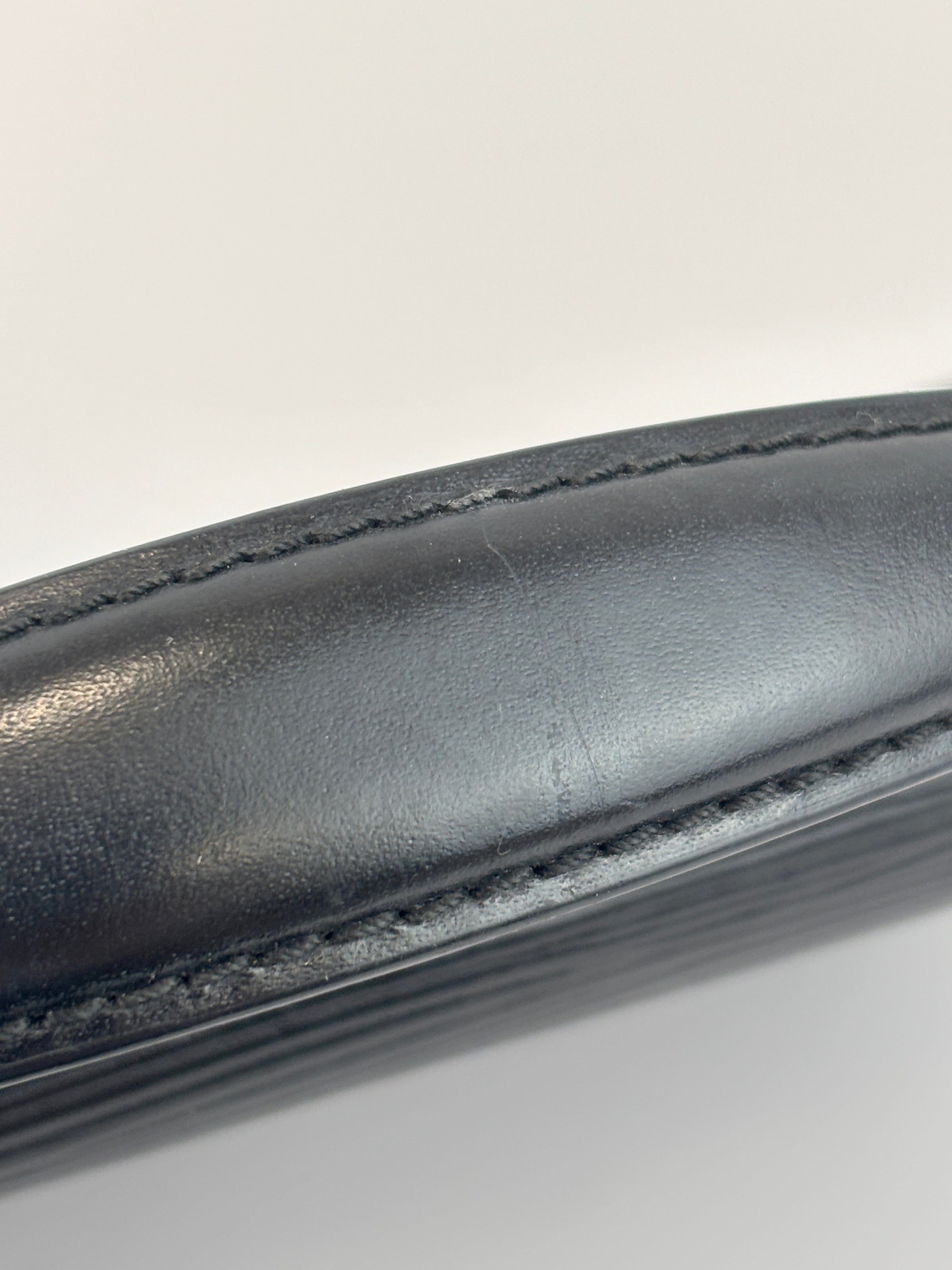 Monceau Black Epi Leather