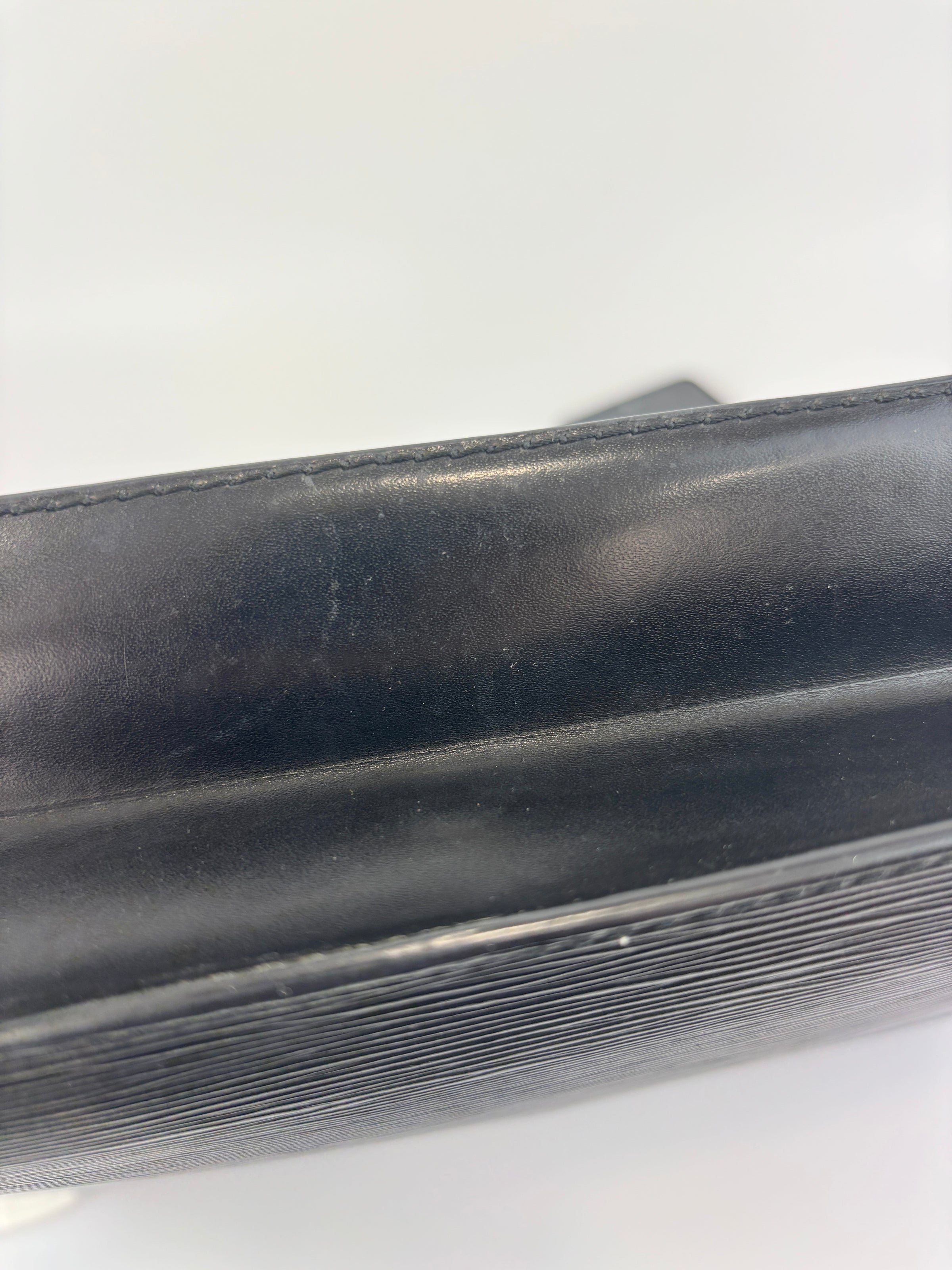 Monceau Black Epi Leather