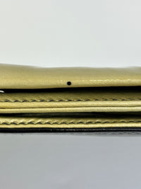 BP0110 Vernice Sfumata Grigio / Argento Ombre Patent Clutch