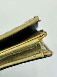 BP0110 Vernice Sfumata Grigio / Argento Ombre Patent Clutch