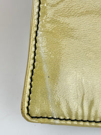 BP0110 Vernice Sfumata Grigio / Argento Ombre Patent Clutch