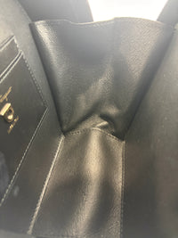 Studio Mini Round Bag Black Smooth Leather