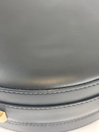 Studio Mini Round Bag Black Smooth Leather
