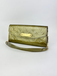 Gris Art Deco Monogram Vernis Sunset Boulevard Bag