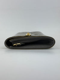 Gris Art Deco Monogram Vernis Sunset Boulevard Bag