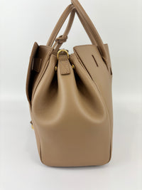Small Bel Air Carry All Bag Latte Smooth Calfskin