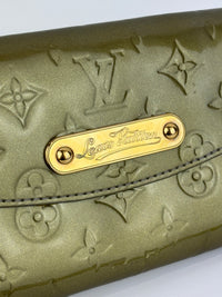 Gris Art Deco Monogram Vernis Sunset Boulevard Bag