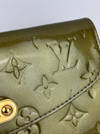 Gris Art Deco Monogram Vernis Sunset Boulevard Bag
