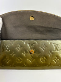 Gris Art Deco Monogram Vernis Sunset Boulevard Bag