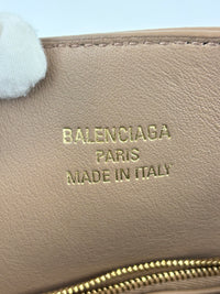 Small Bel Air Carry All Bag Latte Smooth Calfskin