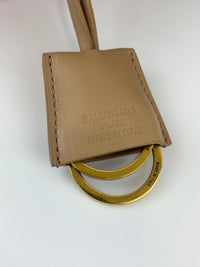 Small Bel Air Carry All Bag Latte Smooth Calfskin