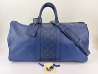 Taigarama Keepall Bandoulière 50 Cobalt Blue