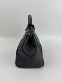 8BN244 Black Nappa Leather Mini Peekaboo