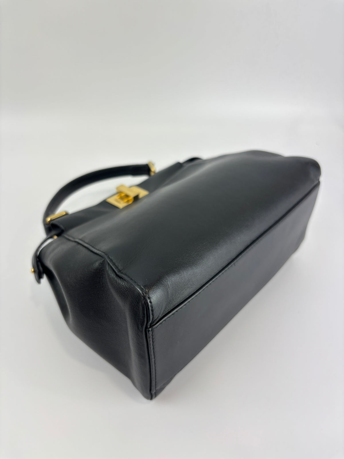 8BN244 Black Nappa Leather Mini Peekaboo