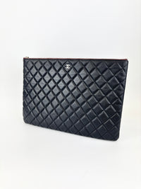 A69251 Large O Case Black Caviar SHW