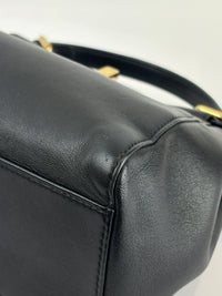 8BN244 Black Nappa Leather Mini Peekaboo