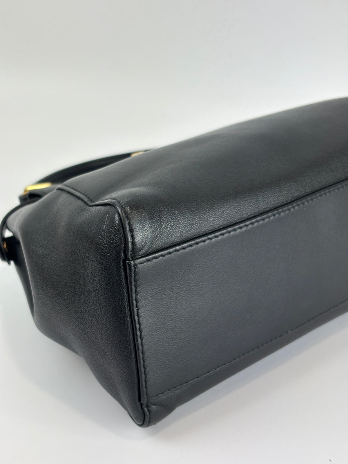 8BN244 Black Nappa Leather Mini Peekaboo