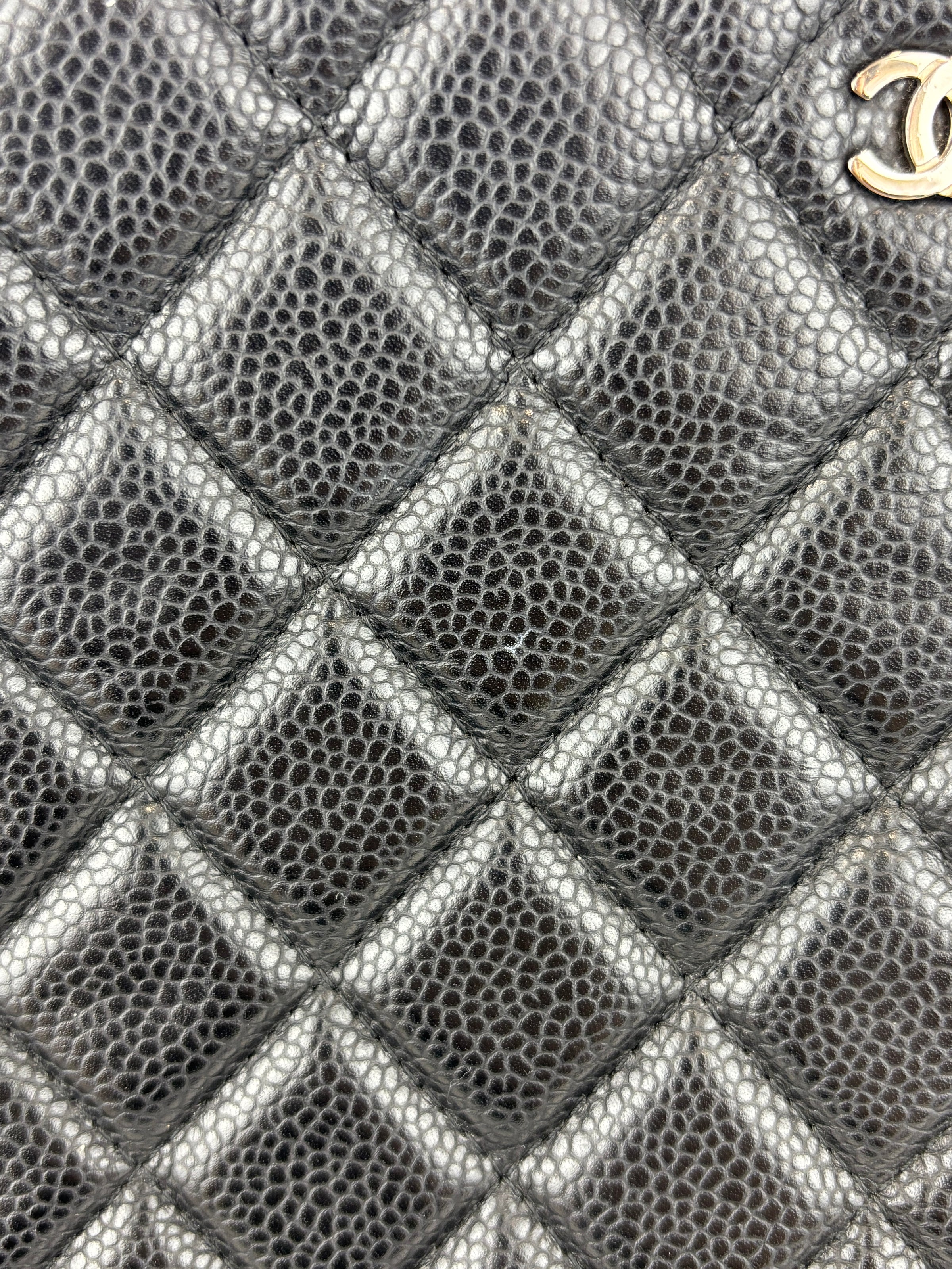 A69251 Large O Case Black Caviar SHW
