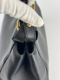8BN244 Black Nappa Leather Mini Peekaboo