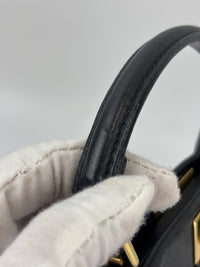 8BN244 Black Nappa Leather Mini Peekaboo