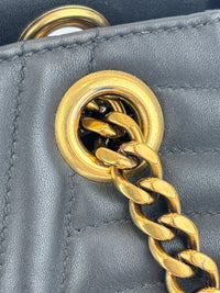 New Wave Chain Tote Black