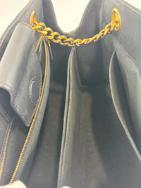 New Wave Chain Tote Black